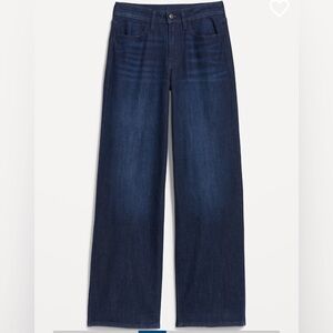 High waisted WOW wide leg jeans size 16